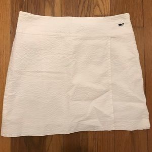 Vineyard Vines Wrap Skirt White